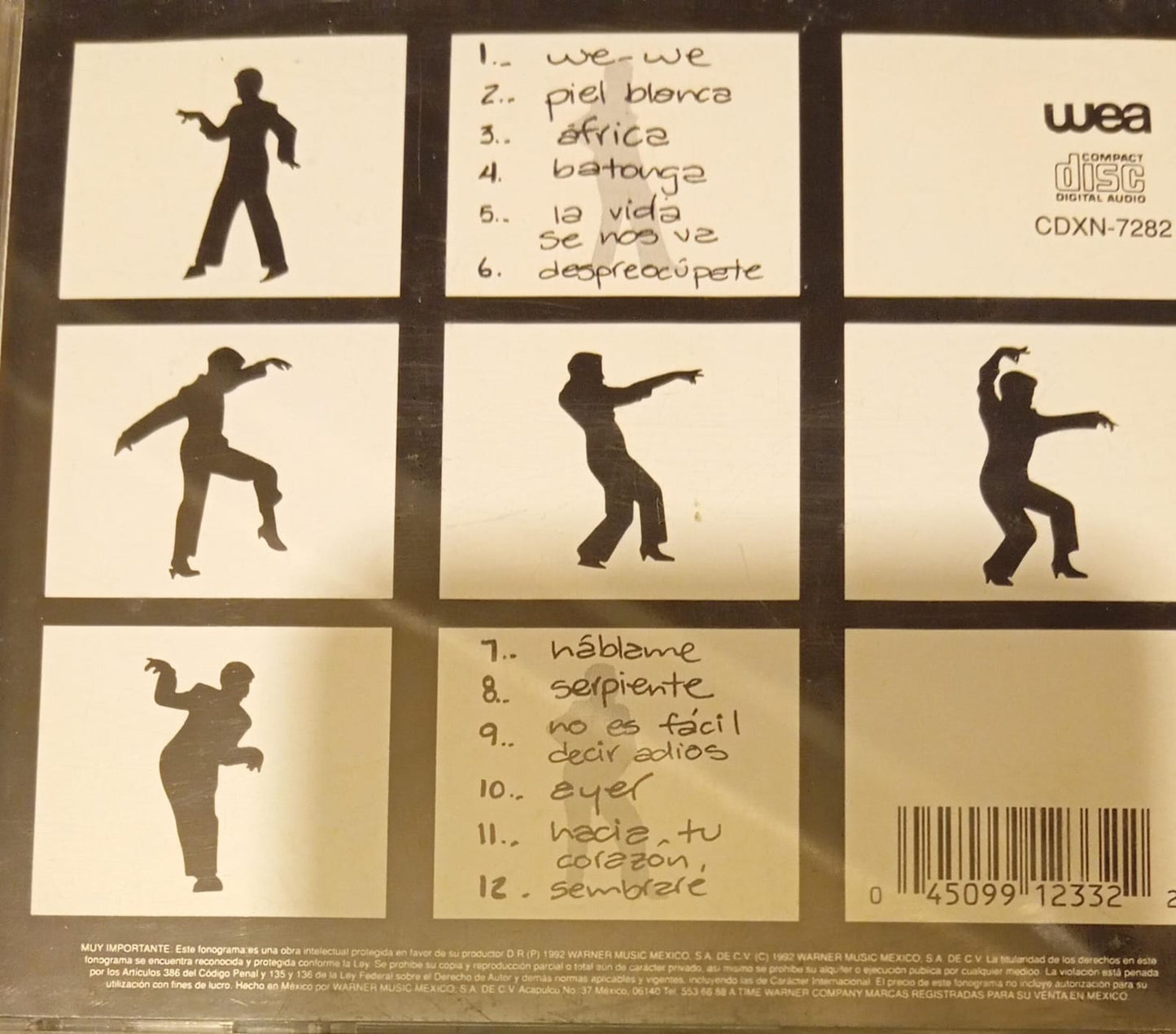 Ilse – África. Cd. tienda de discos en méxico formato muerto