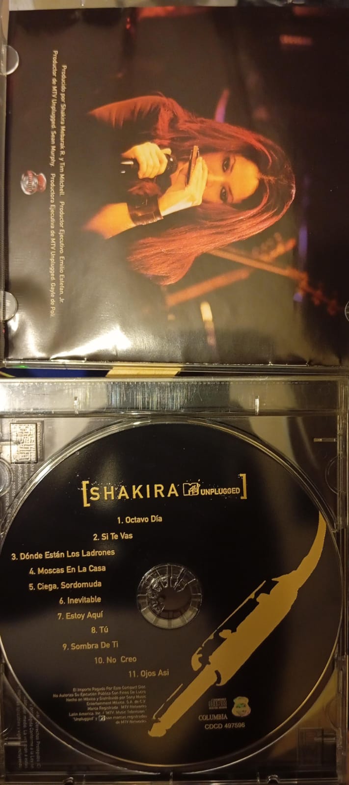 Shakira – MTV Unplugged. Cd. tienda de discos en méxico formato muerto