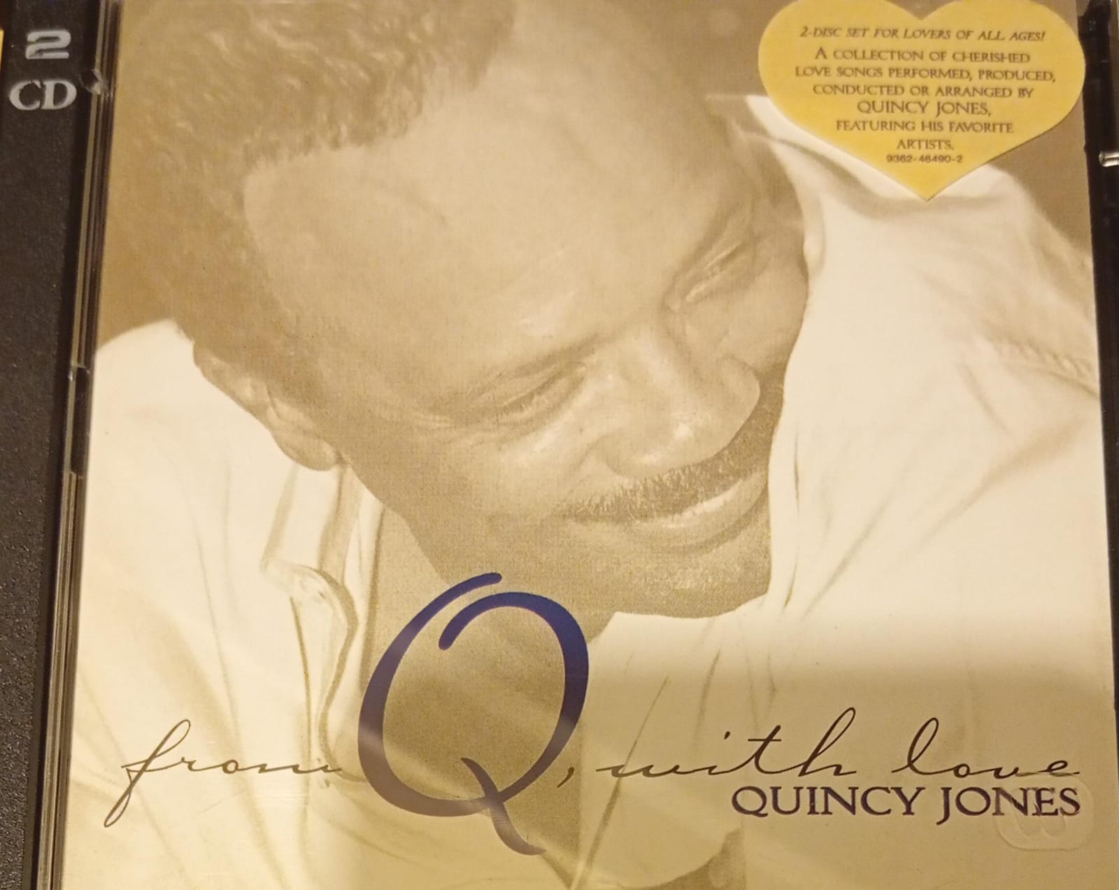 Quincy Jones – From Q, With Love. Cd doble. tienda de discos en méxico formato muerto