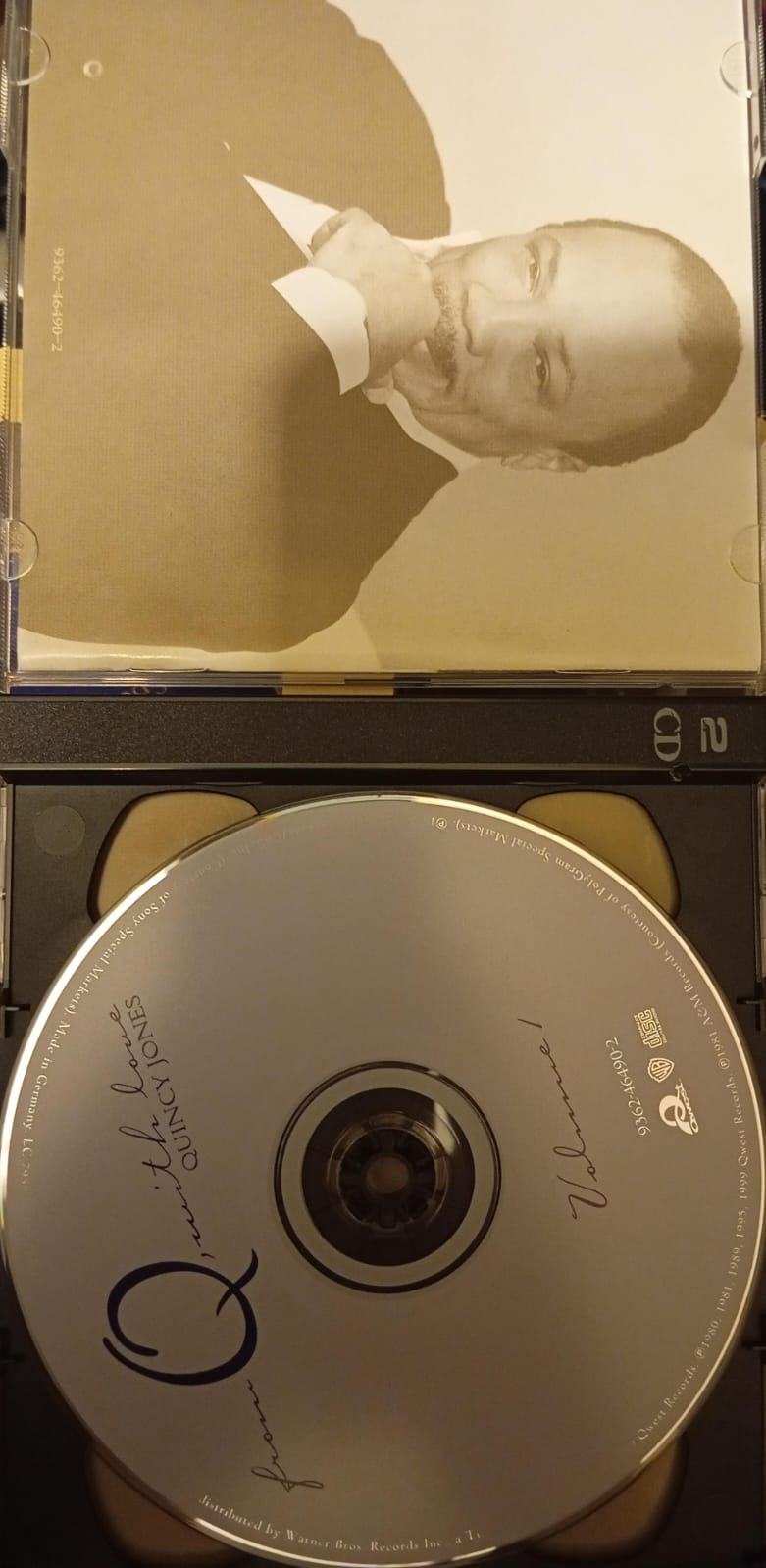 Quincy Jones – From Q, With Love. Cd doble. tienda de discos en méxico formato muerto