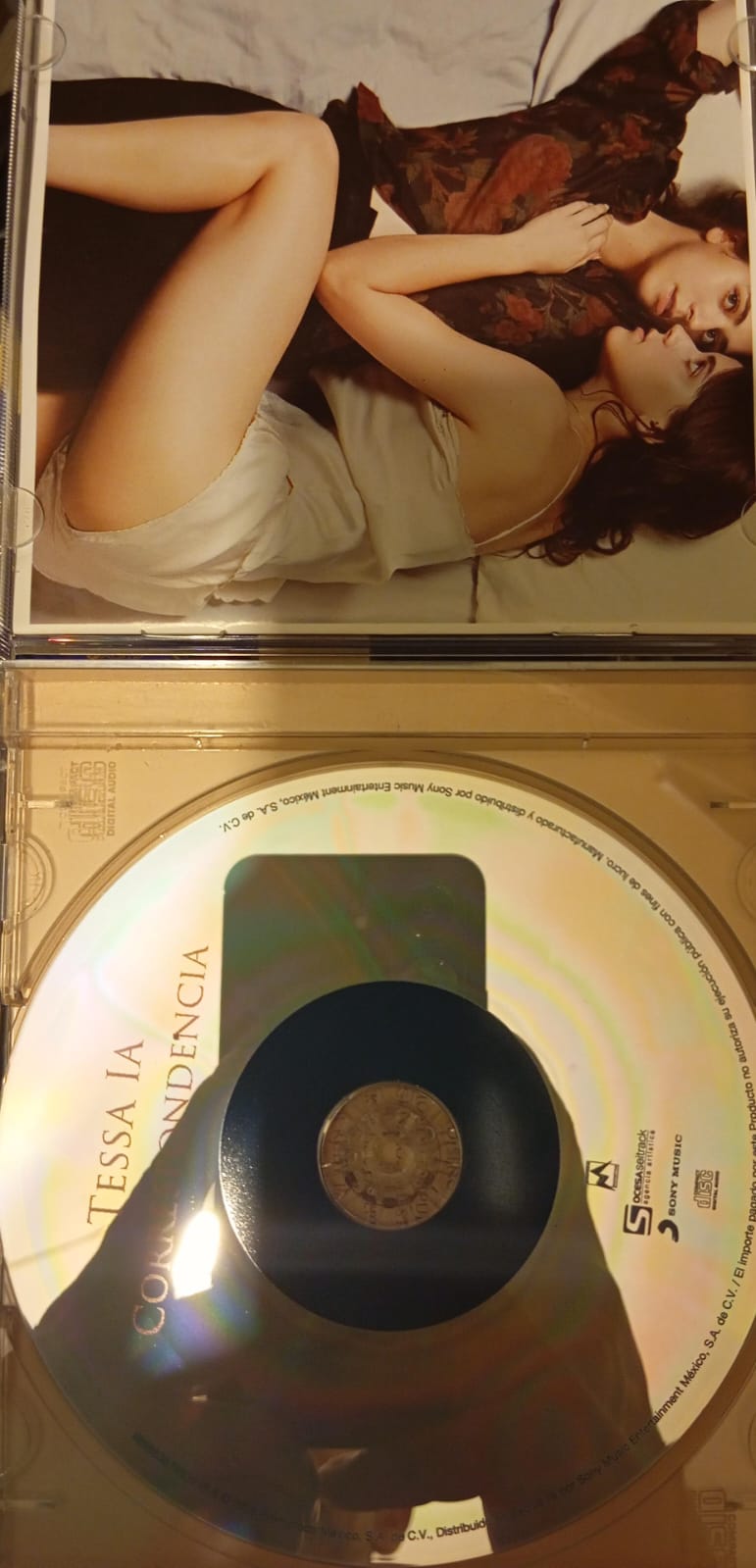 Tessa Ia – Correspondencia. Cd. tienda de discos en méxico formato muerto