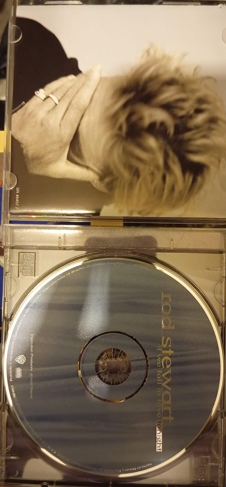 Rod Stewart – If We Fall in Love Tonight (CD nacional). tienda de discos en méxico formato muerto