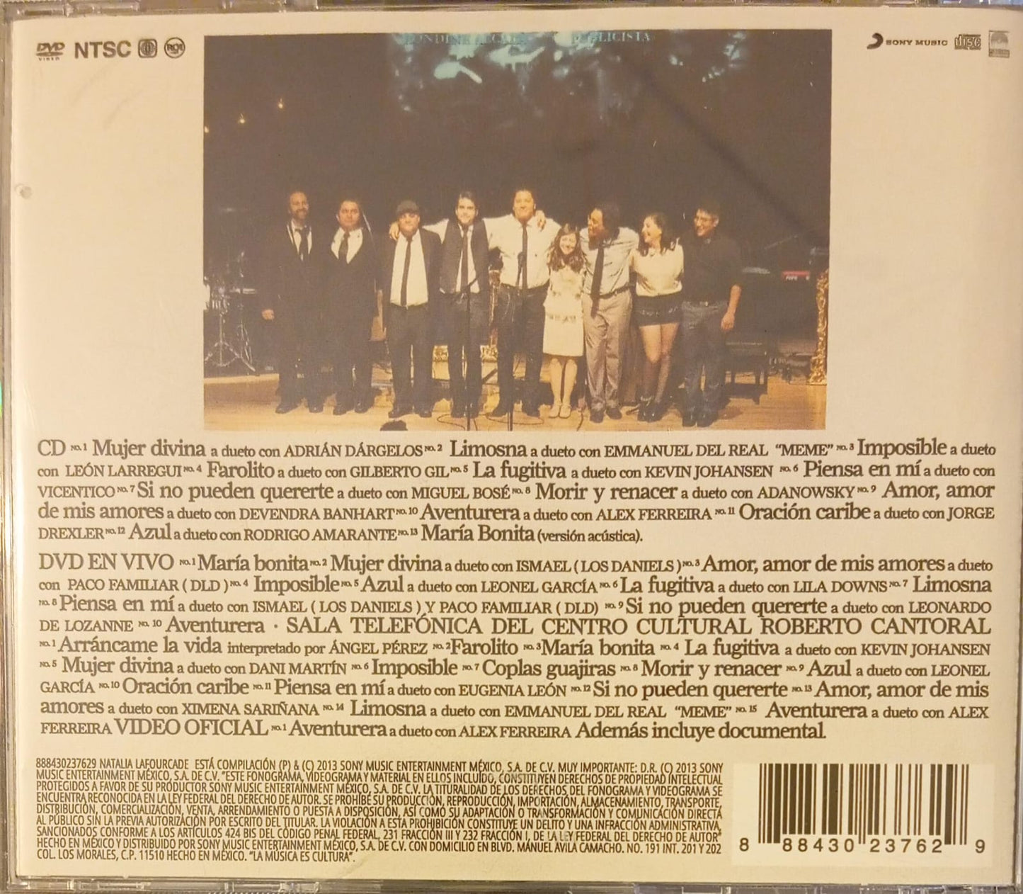 Natalia Lafourcade – Mujer Divina (Homenaje A Agustín Lara). Cd doble. tienda de discos en méxico formato muerto