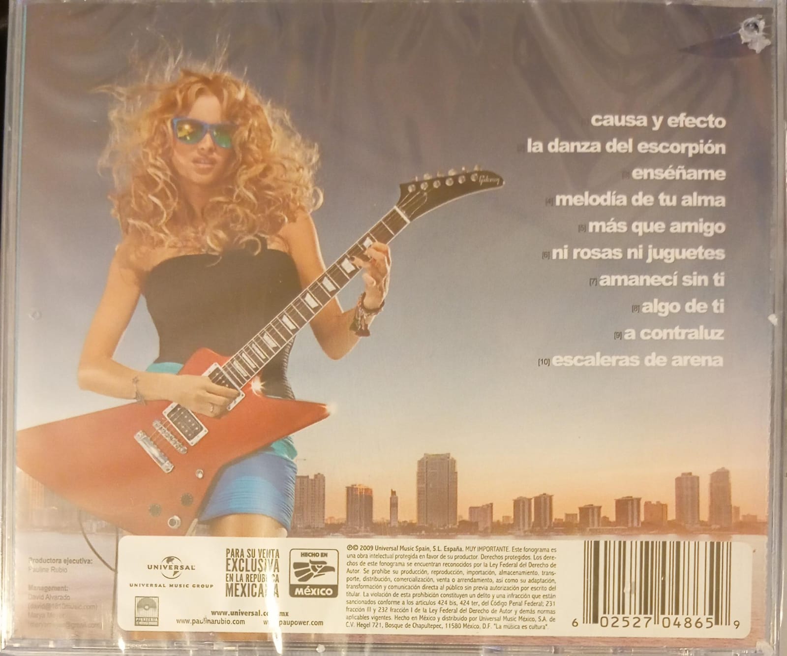 Paulina – Gran City Pop. Cd nuevo. tienda de discos en méxico formato muerto
