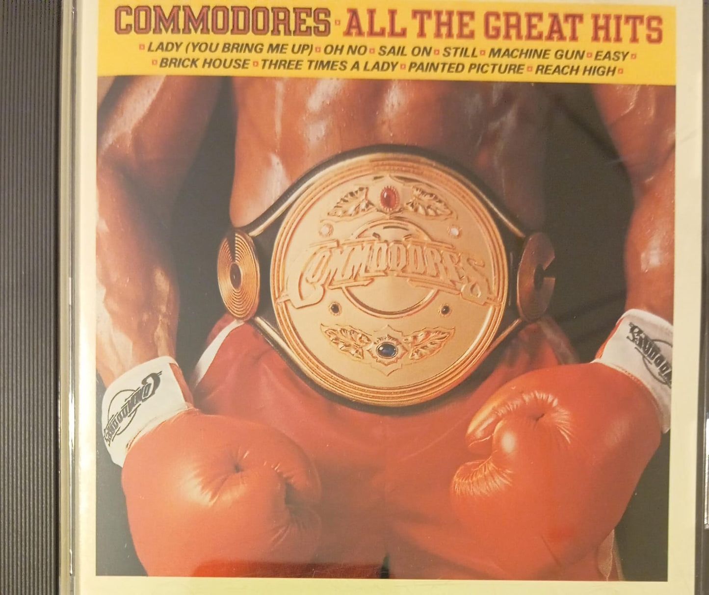  The Commodores – All the Great Hits (CD Importado) | Buen Estado.  tienda de discos en méxico formato muerto
