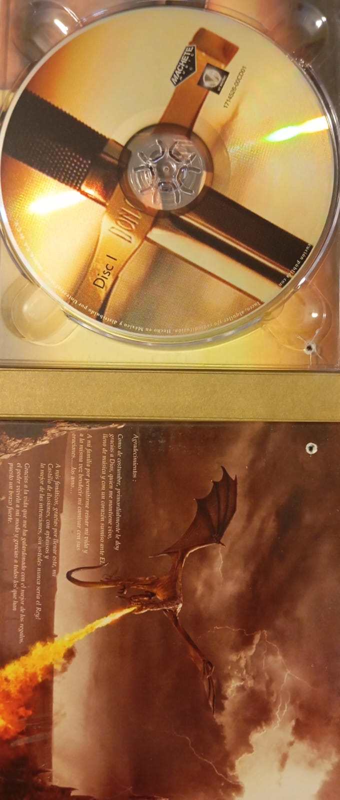 Don Omar – King Of Kings (Armageddon Edition). 2 x CD y 1 DVD. En buen estado. tienda de discos en méxico formato muerto