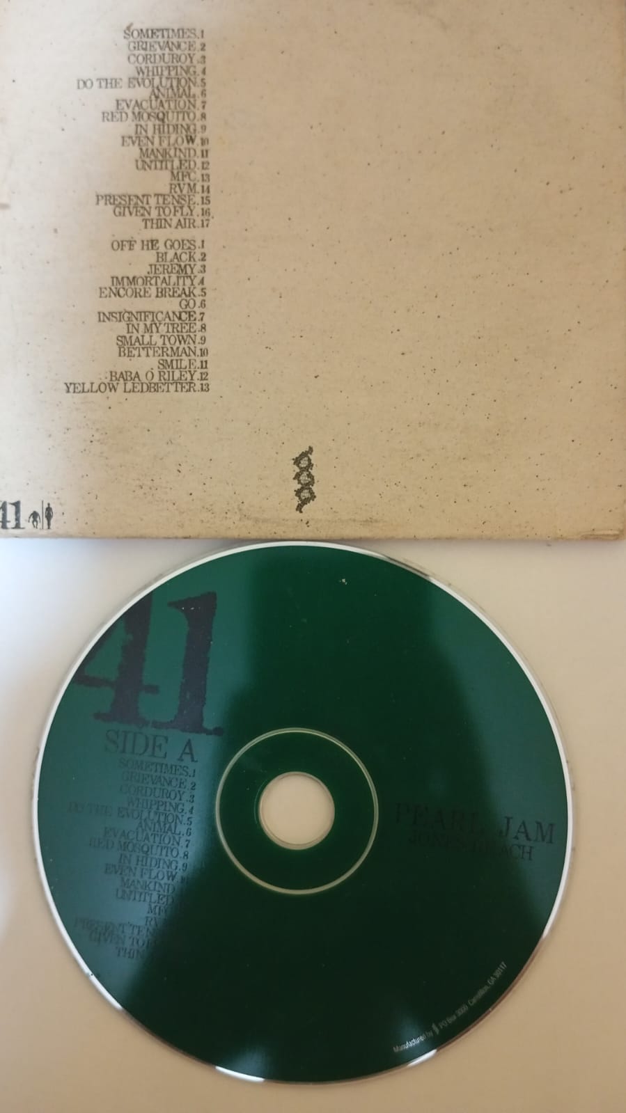 Pearl Jam – Jones Beach, New York - August 23, 2000. Cd doble. tienda de dscos en méxico formato muerto