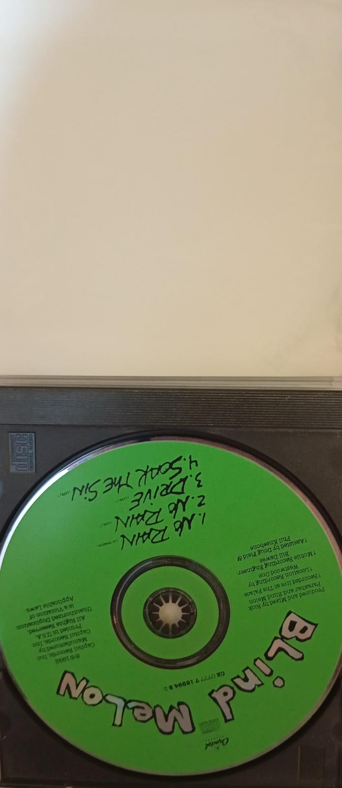  BLIND MELON – NO RAIN (MAXI SINGLE CD).  tienda de discos en méxico formato muerto