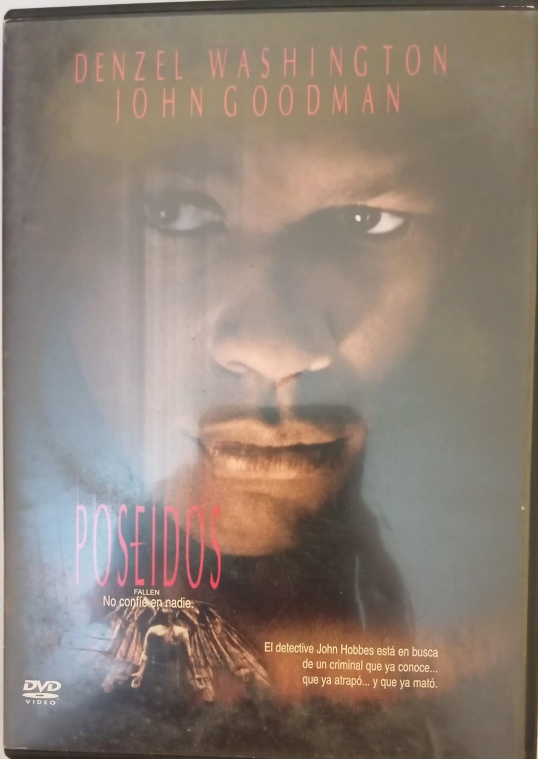 Fallen - Denzel Washington. Poseídos. DVD.