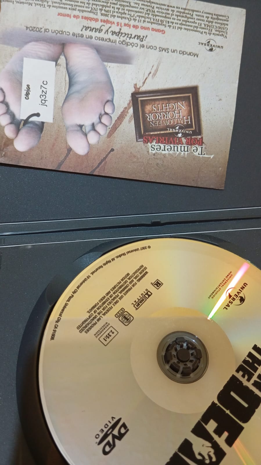 Shaun Of The Dead. DVD.