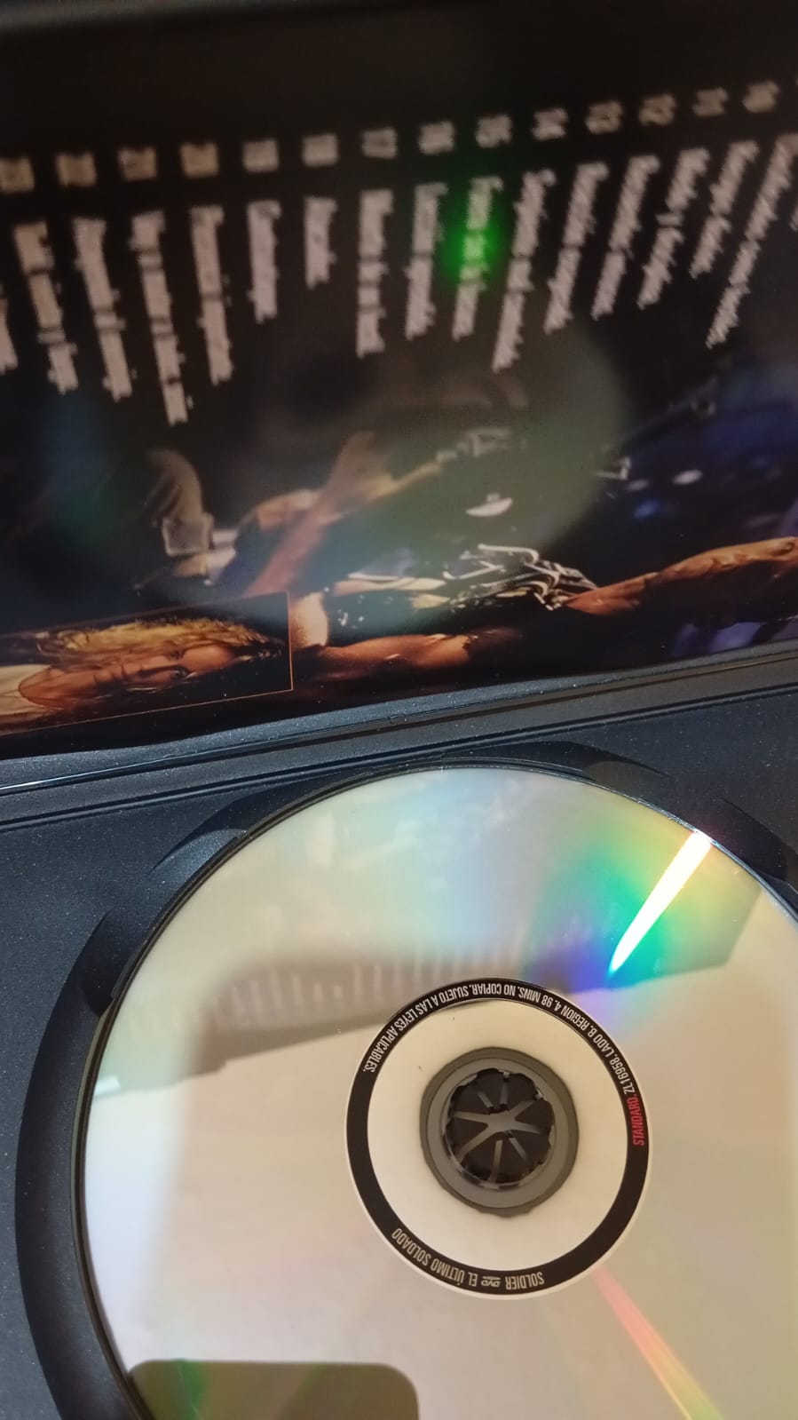 El Ultimo Soldado. DVD.