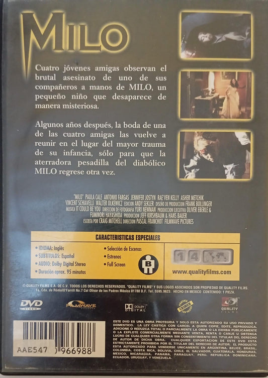 Milo. DVD.