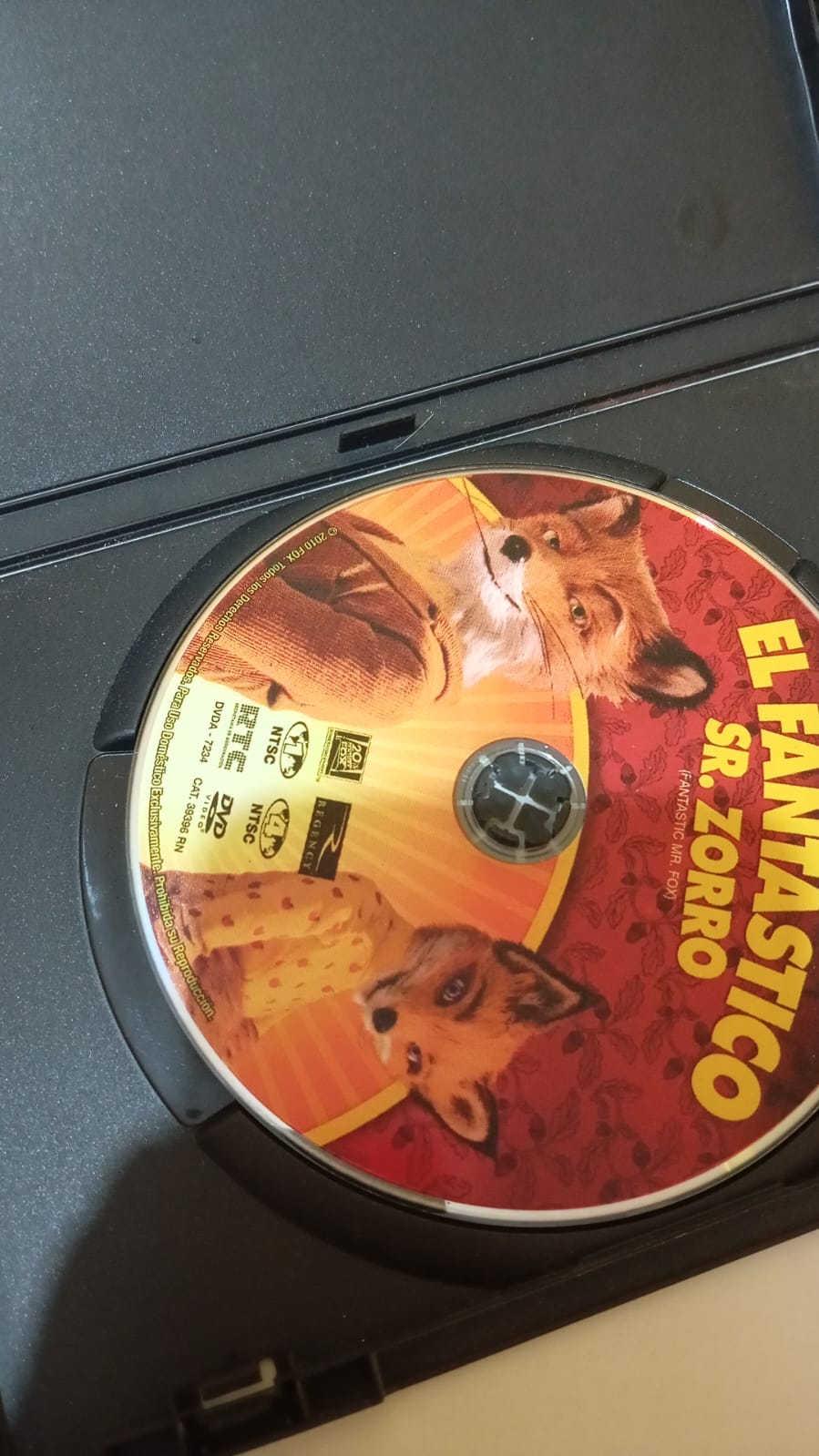 El fantástico Sr. Zorro. DVD.