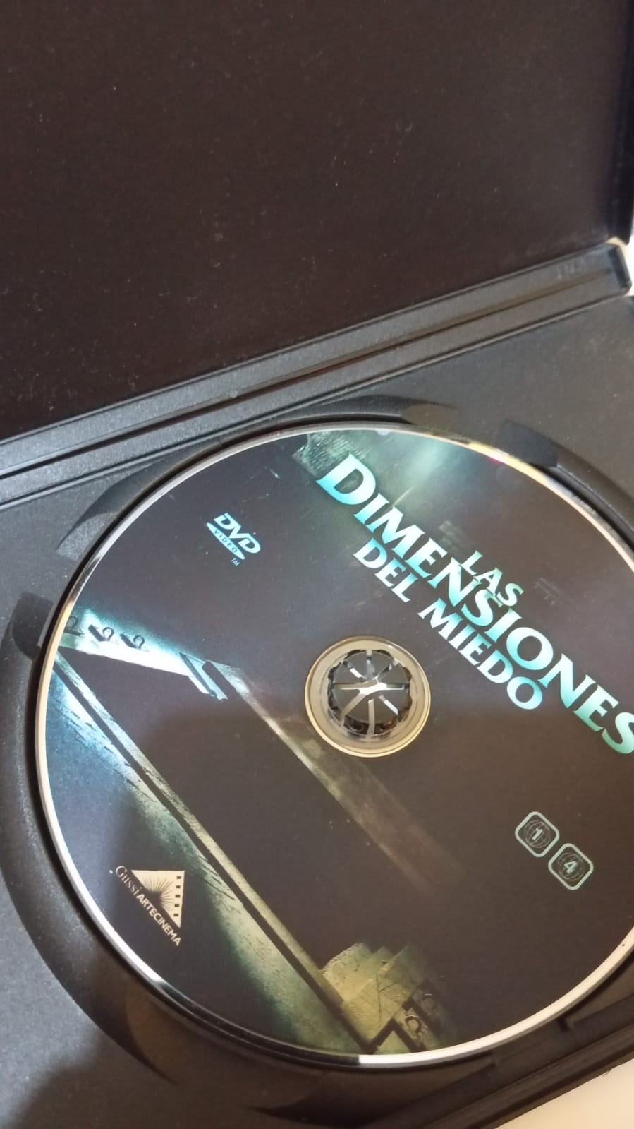 Dimensiones del miedo. DVD.