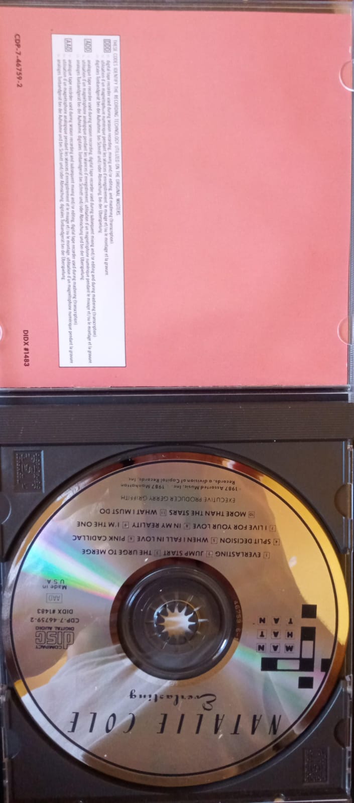 Natalie Cole – Everlasting. CD Importado. tienda de discos en méxico formato muerto