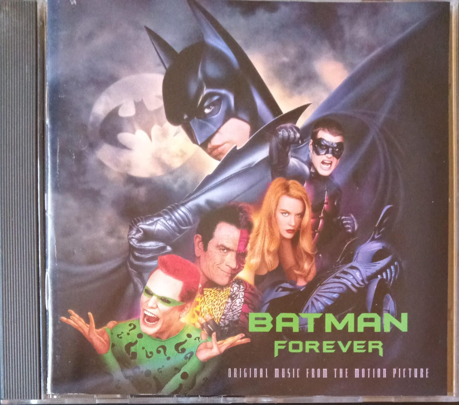 Varios – Batman Forever. OST Soundtrack. CD importado. tienda de discos en méxico formato muerto