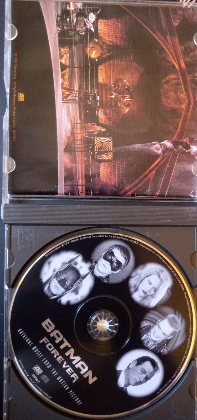 Varios – Batman Forever. OST Soundtrack. CD importado. tienda de discos en méxico formato muerto