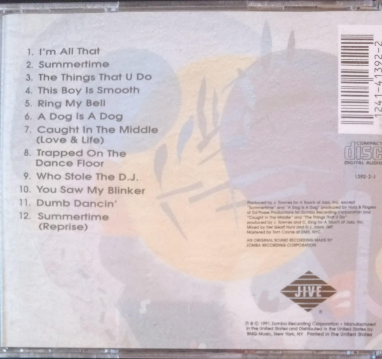 DJ Jazzy Jeff & The Fresh Prince – Homebase. Cd importado. tienda de discos en méxico formato muerto