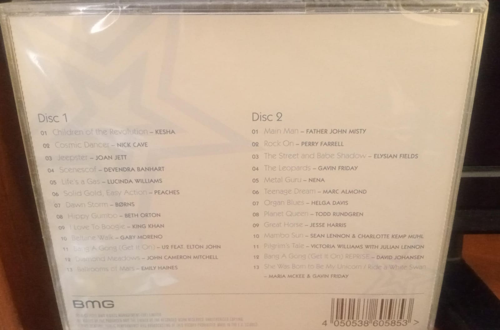 Varios – AngelHeaded Hipster: The Songs Of Marc Bolan & T. Rex. Cd doble. tienda de discos en méxico formato muerto