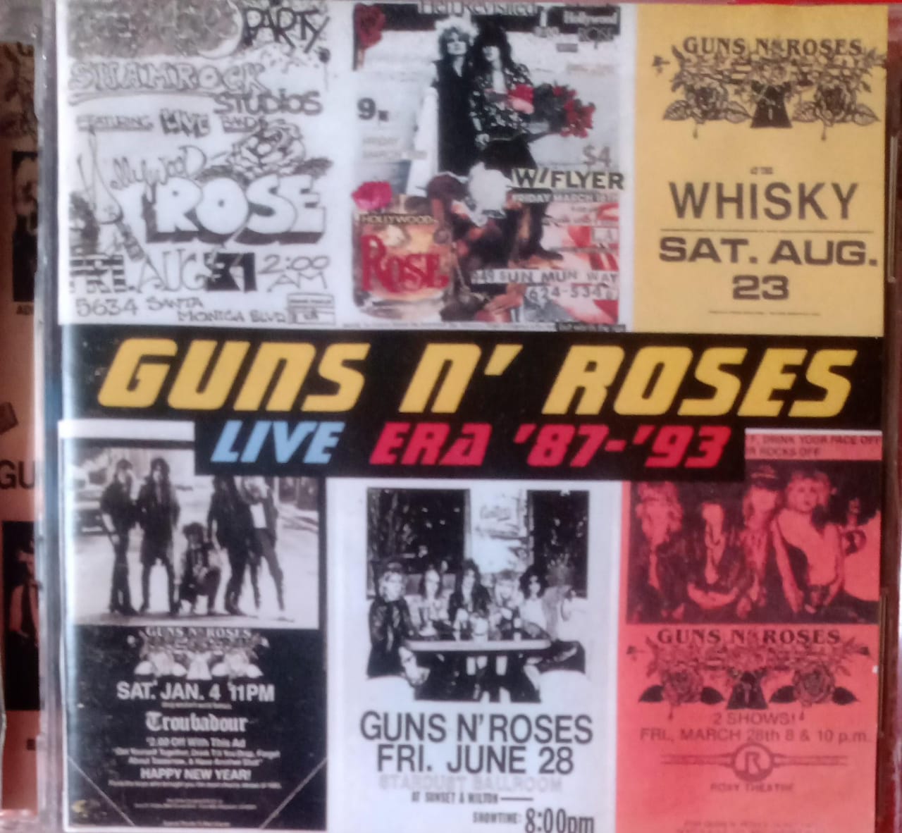GUNS N' ROSES – Live Era '87-'93 tienda de discos en mexico formato muerto