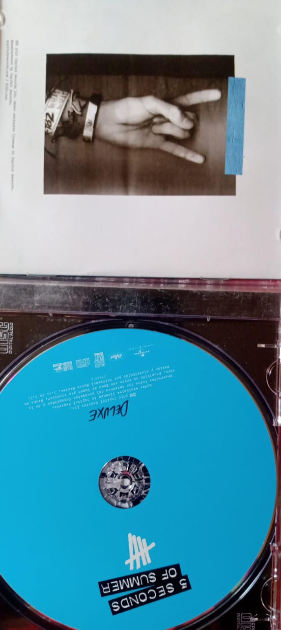 5 Seconds Of Summer – 5 Seconds Of Summer. Cd importado. tienda de discos en méxico formato muerto