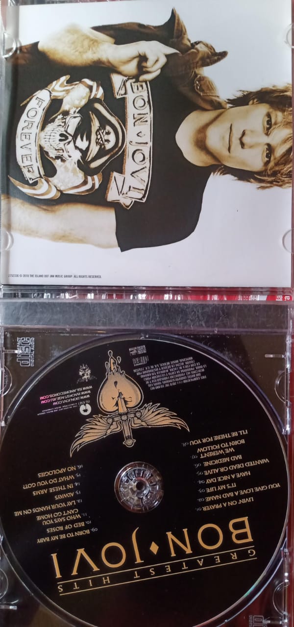 Bon Jovi – Greatest Hits - The Ultimate Collection. CD. tienda de discos en méxico formato muerto