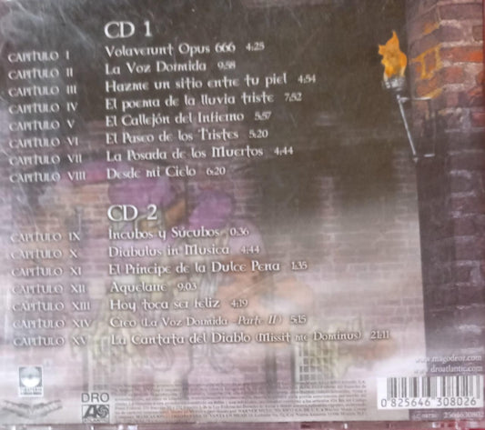 Mägo De Oz – Gaia II: "La Voz Dormida". Cd doble en buen estado. tienda de discos en méxico formato muerto