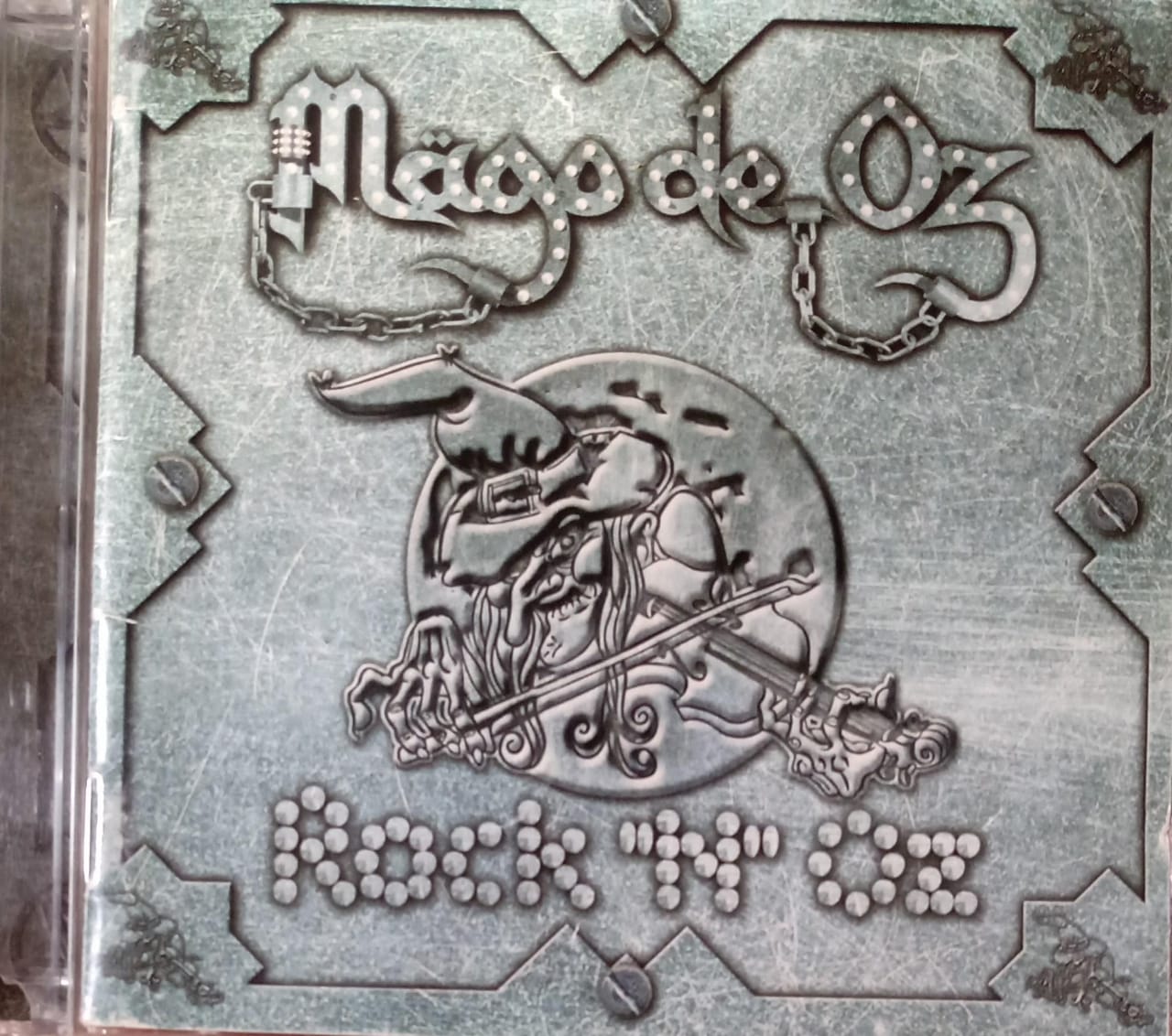 Mägo De Oz – Rock 'N' Oz. CD doble. Discos con marcas de uso que no afectan su reproducción. tienda de discos en méxico formato muerto