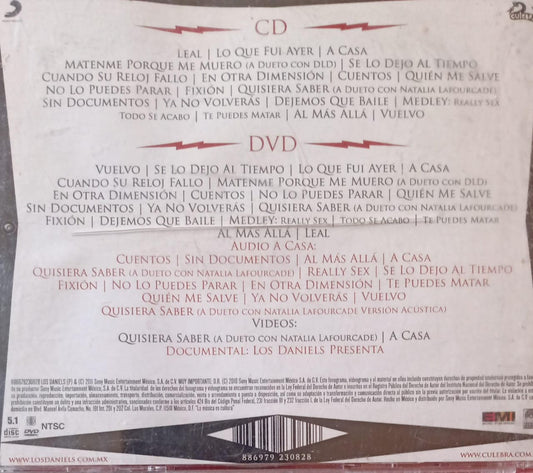 Los Daniels – A Casa Vuelvo. CD, DVD en buen estado. tienda de discos en méxico formato muerto