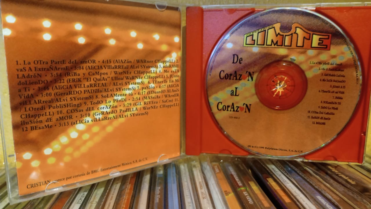 Límite – De Corazón Al Corazón. CD. tienda de discos en méxico formato muerto