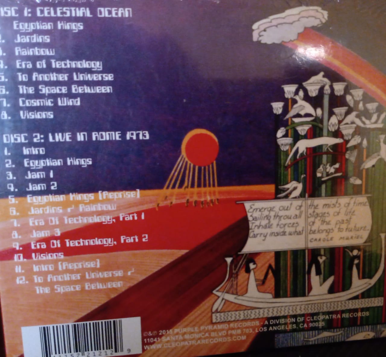 Brainticket - Celestial Ocean + Live In Rome 1973 (2 CD).