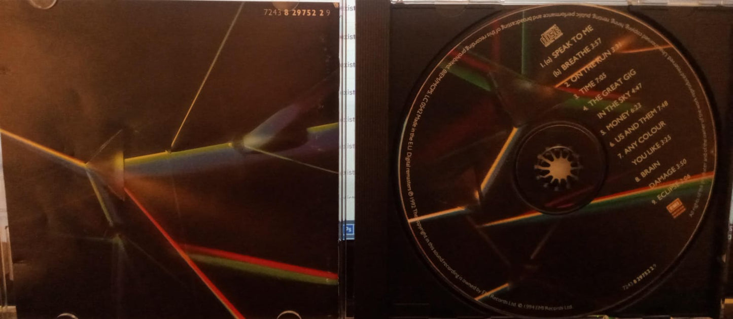 Pink Floyd – The Dark Side of the Moon (CD importado). tienda de discos en méxico formato muerto