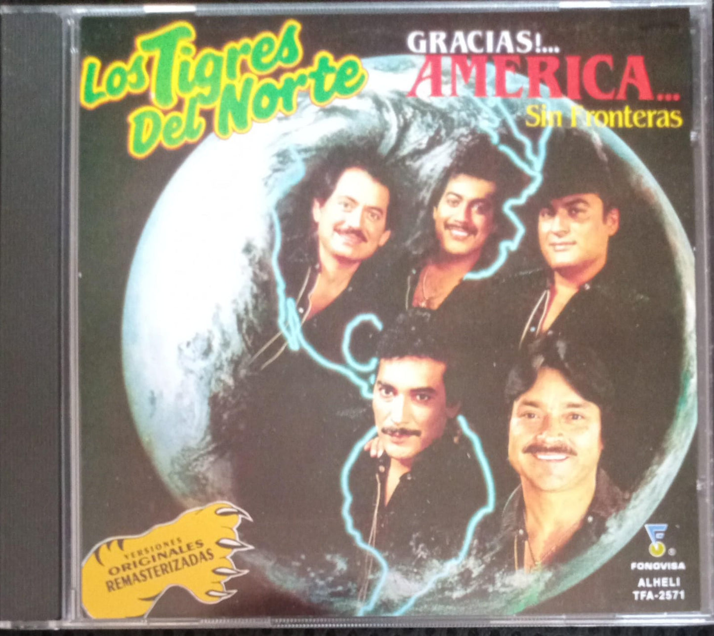Los Tigres Del Norte – Gracias!... América... Sin Fronteras. CD. tienda de dscos en méxico formato muerto