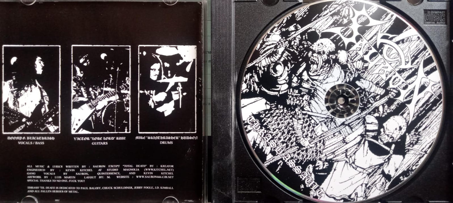 Sauron – Thrash Assault. CD. tienda de discos en méxico formato muerto