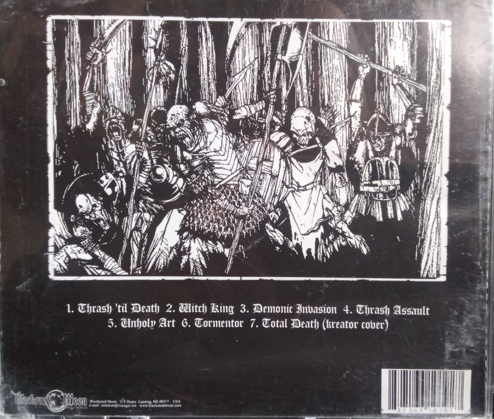 Sauron – Thrash Assault. CD. tienda de discos en méxico formato muerto