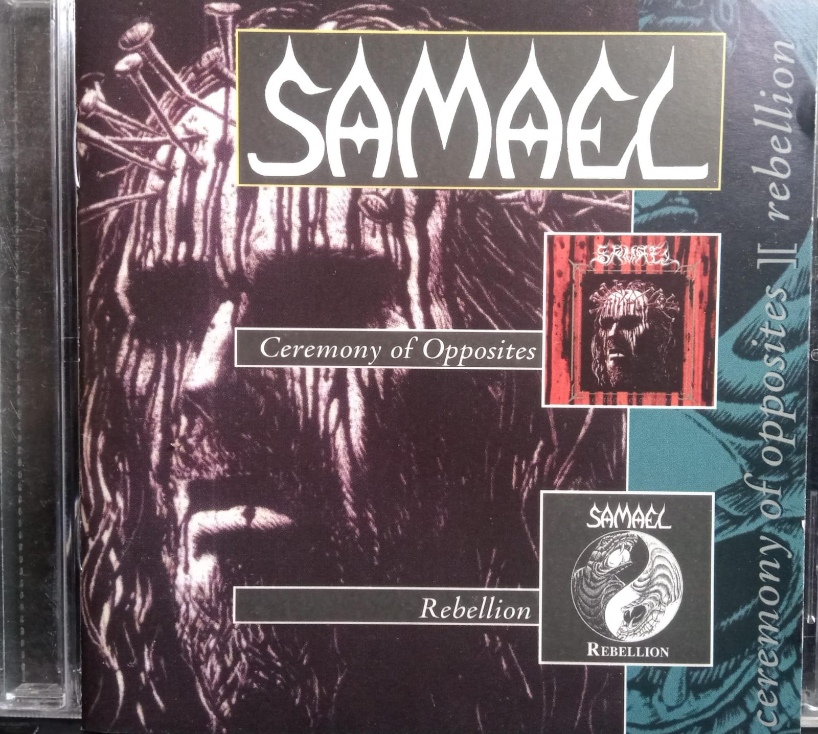 Samael – Ceremony Of Opposites / Rebellion. Cd. tienda de discos en méxico formato muerto