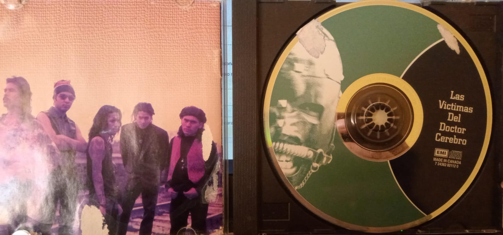 Víctimas Del Doctor Cerebro – Víctimas Del Doctor Cerebro. Cd 1ra edición. tienda de discos en méxico formato muerto