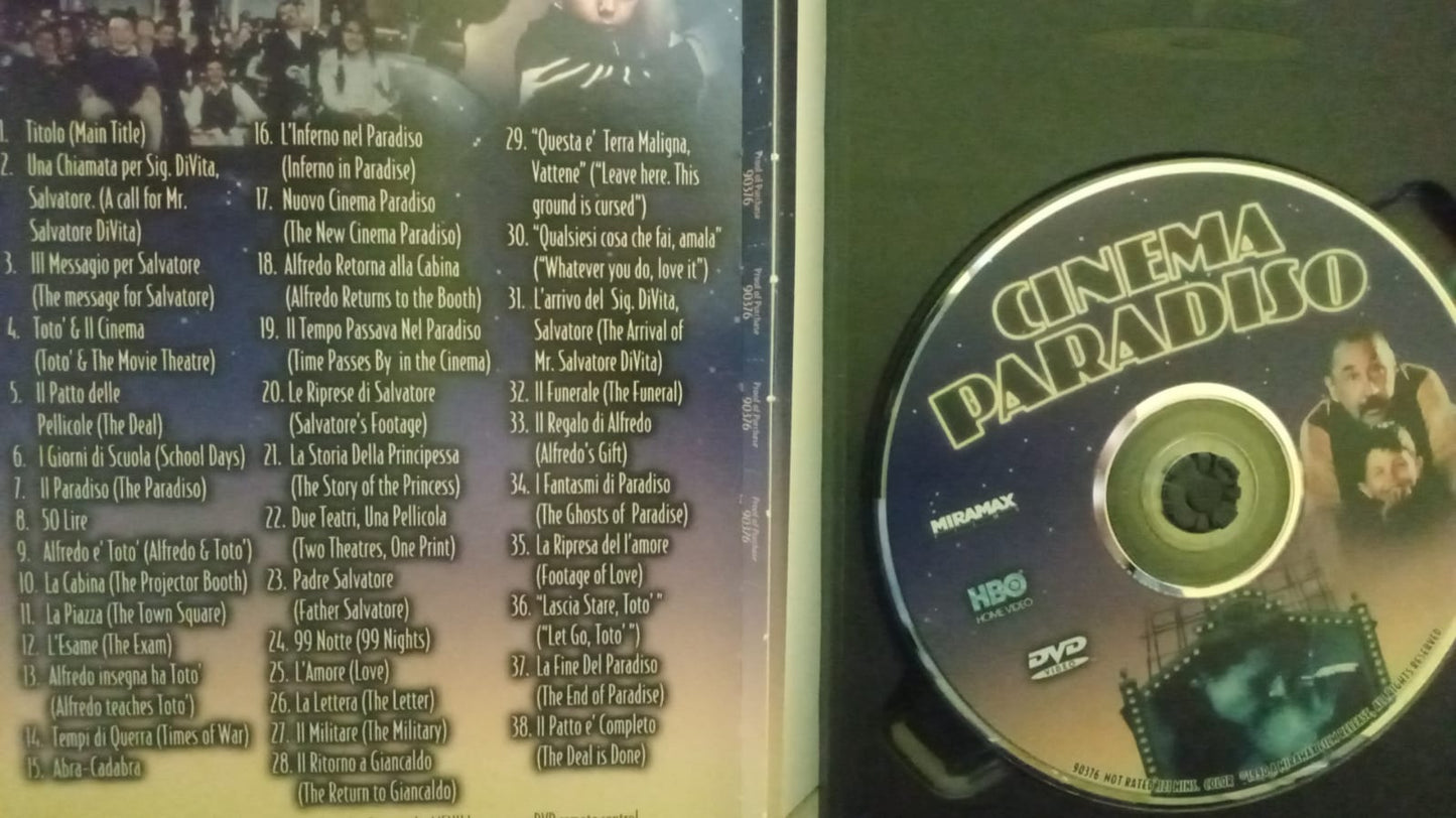 Cinema Paradiso. DVD.