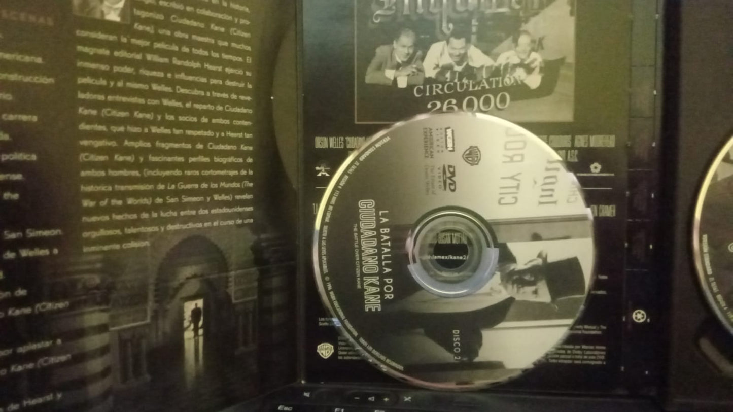 El Ciudadano Kane. DVD.