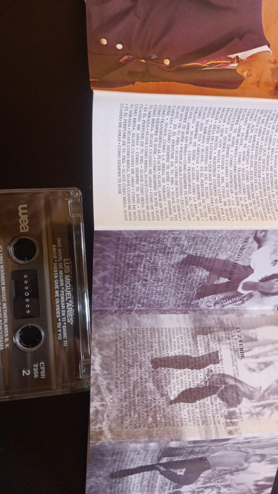 Luis Miguel – Aries. Cassette. tienda de discos en méxico formato muerto tienda de discos en méxico formato muerto
