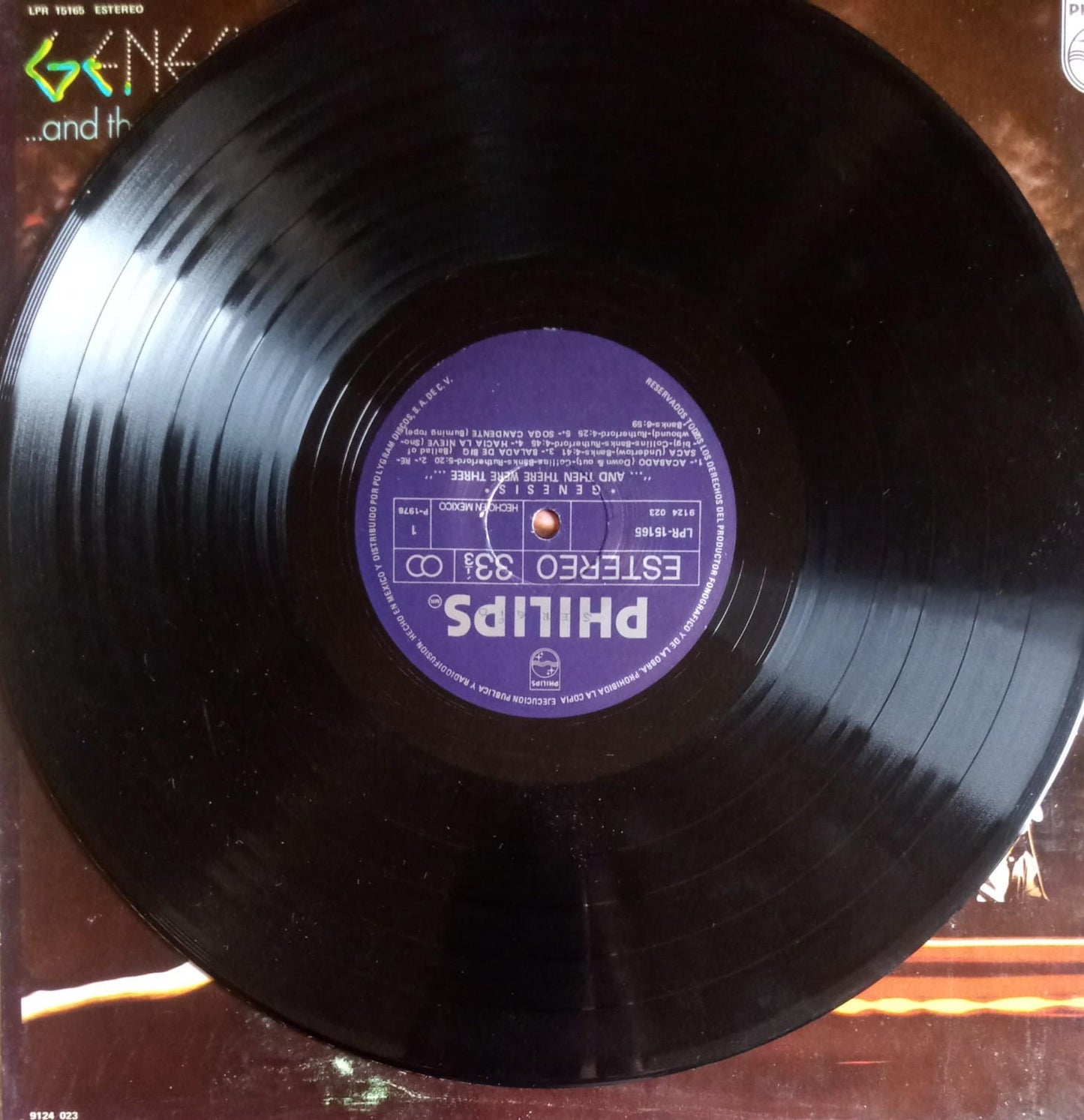 Genesis – ...And Then There Were Three... Vinilo.