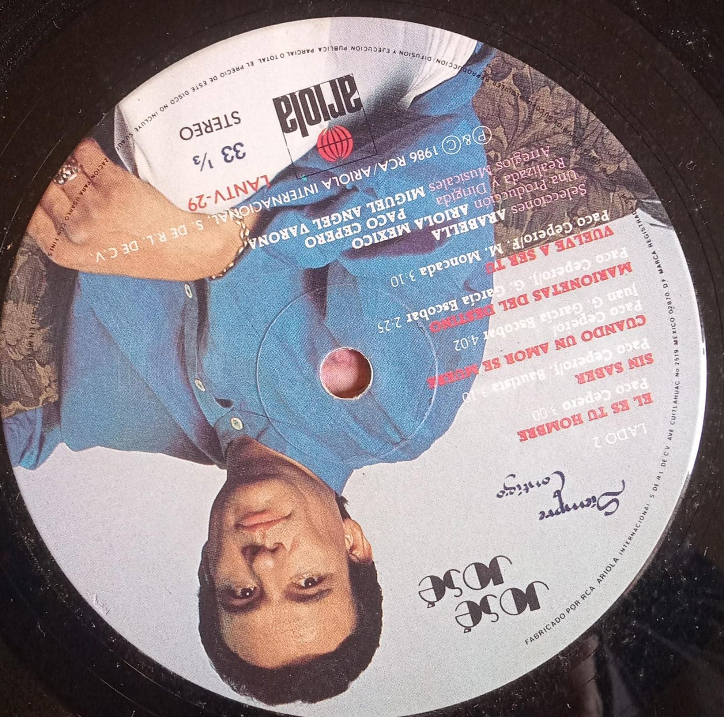 José José – Siempre Contigo. Vinilo.