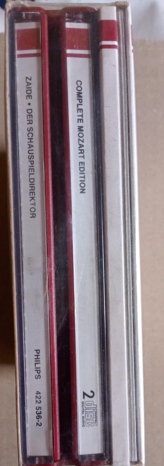 Mozart – Zaide / Der Schauspieldirektor. Cd doble. tienda de discos en méxico formato muerto