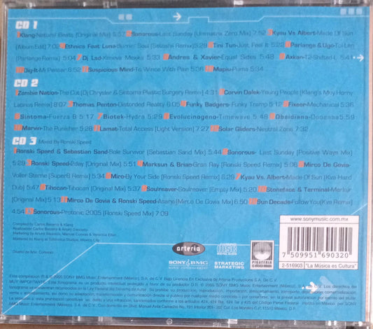 Various – Loveparade México 2005 "Natural Beats". Cd doble. tienda de discos en méxico formato muerto