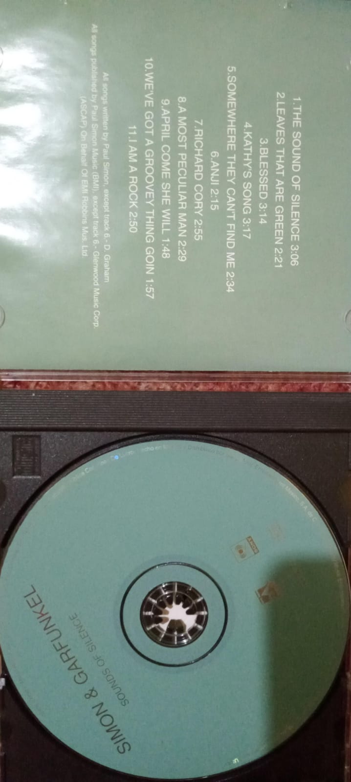 Simon & Garfunkel – Sounds Of Silence. CD en buen estado.