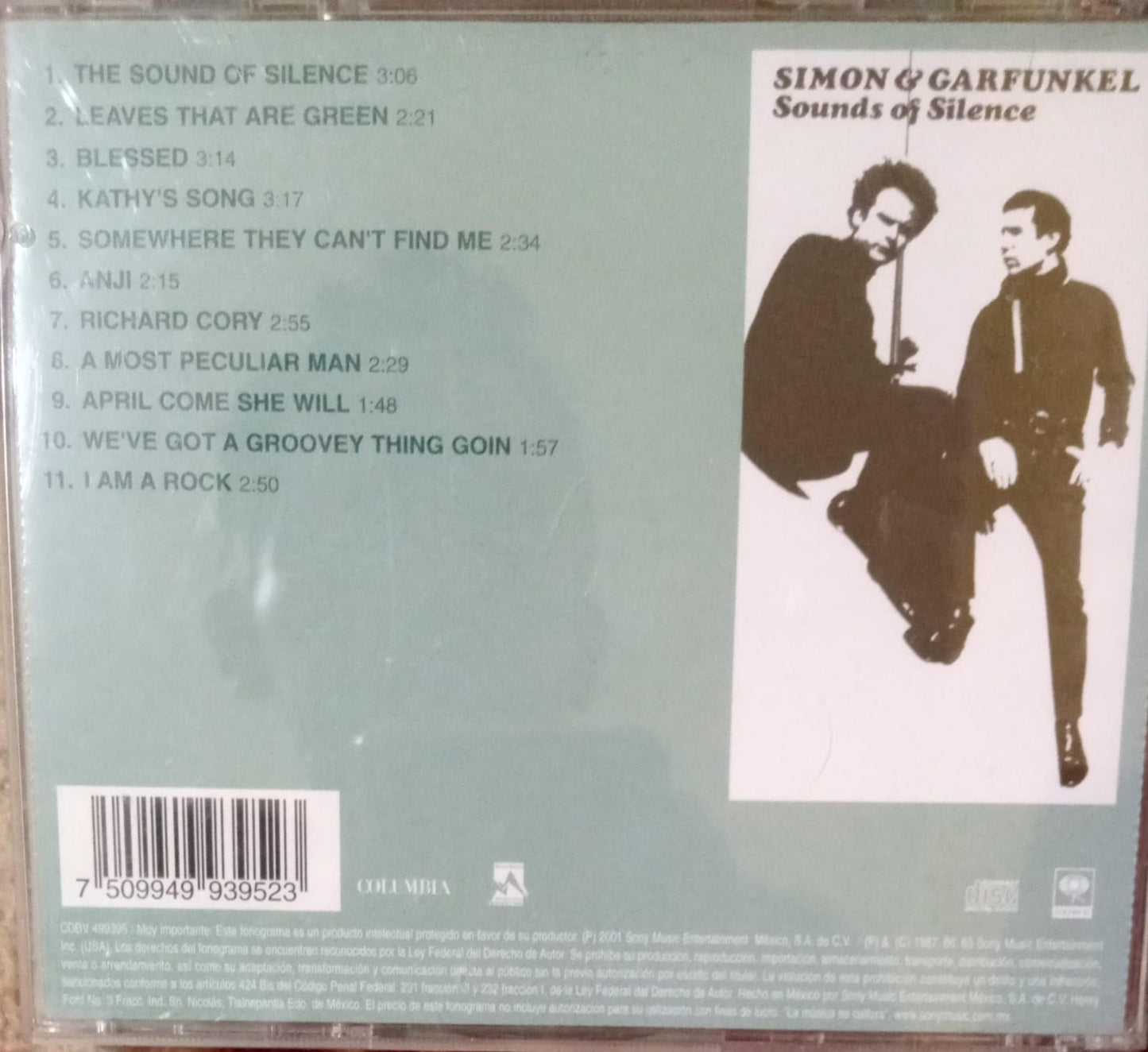 Simon & Garfunkel – Sounds Of Silence. CD en buen estado.