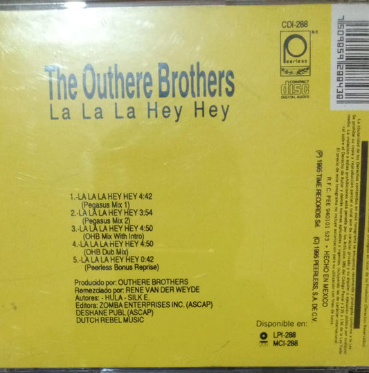 The Outhere Brothers – LaLaLa HeyHey. CD en buen estado.