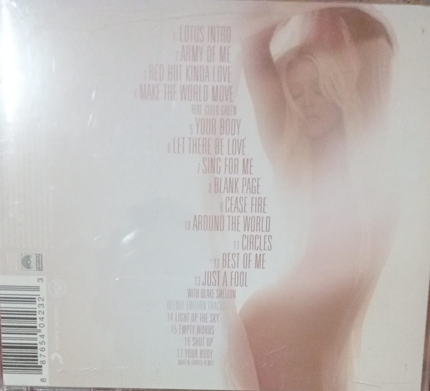 Christina Aguilera – Lotus. Cd en buen estado.
