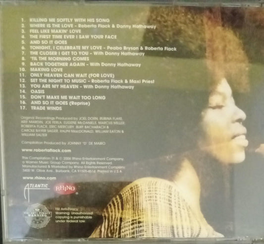 Roberta Flack – The Very Best Of Roberta Flack. Cd en buen estado.