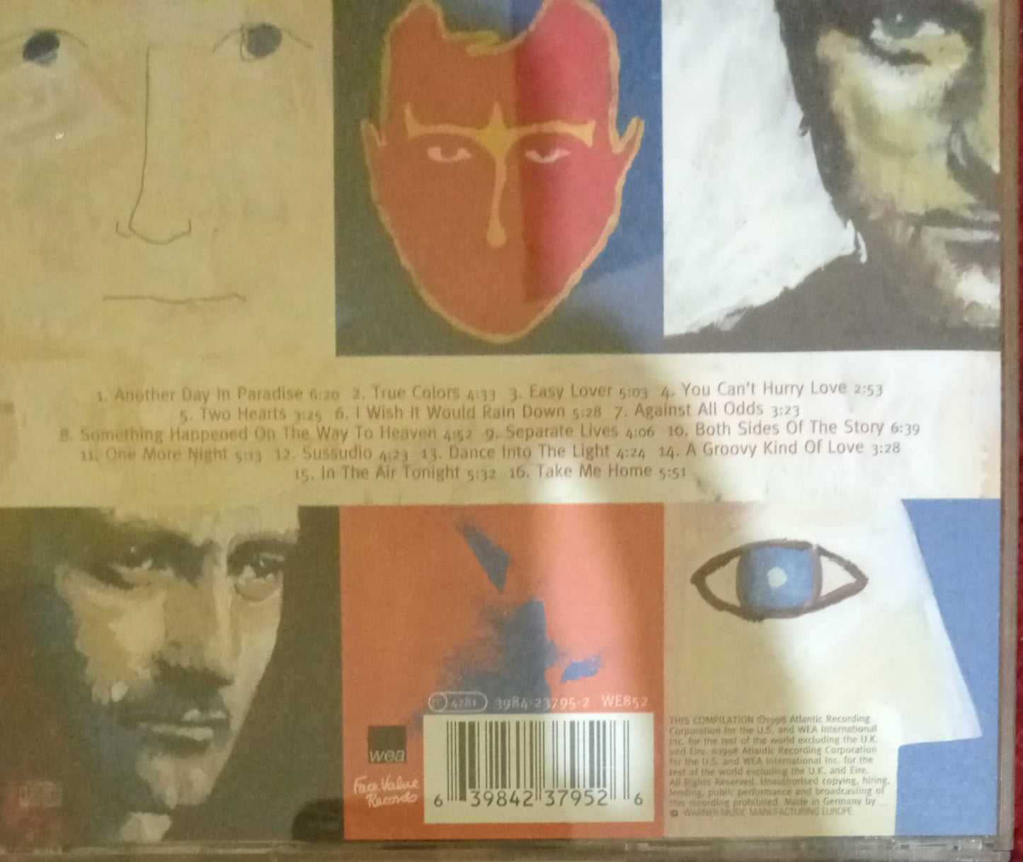Phil Collins – ...Hits. CD en buen estado.
